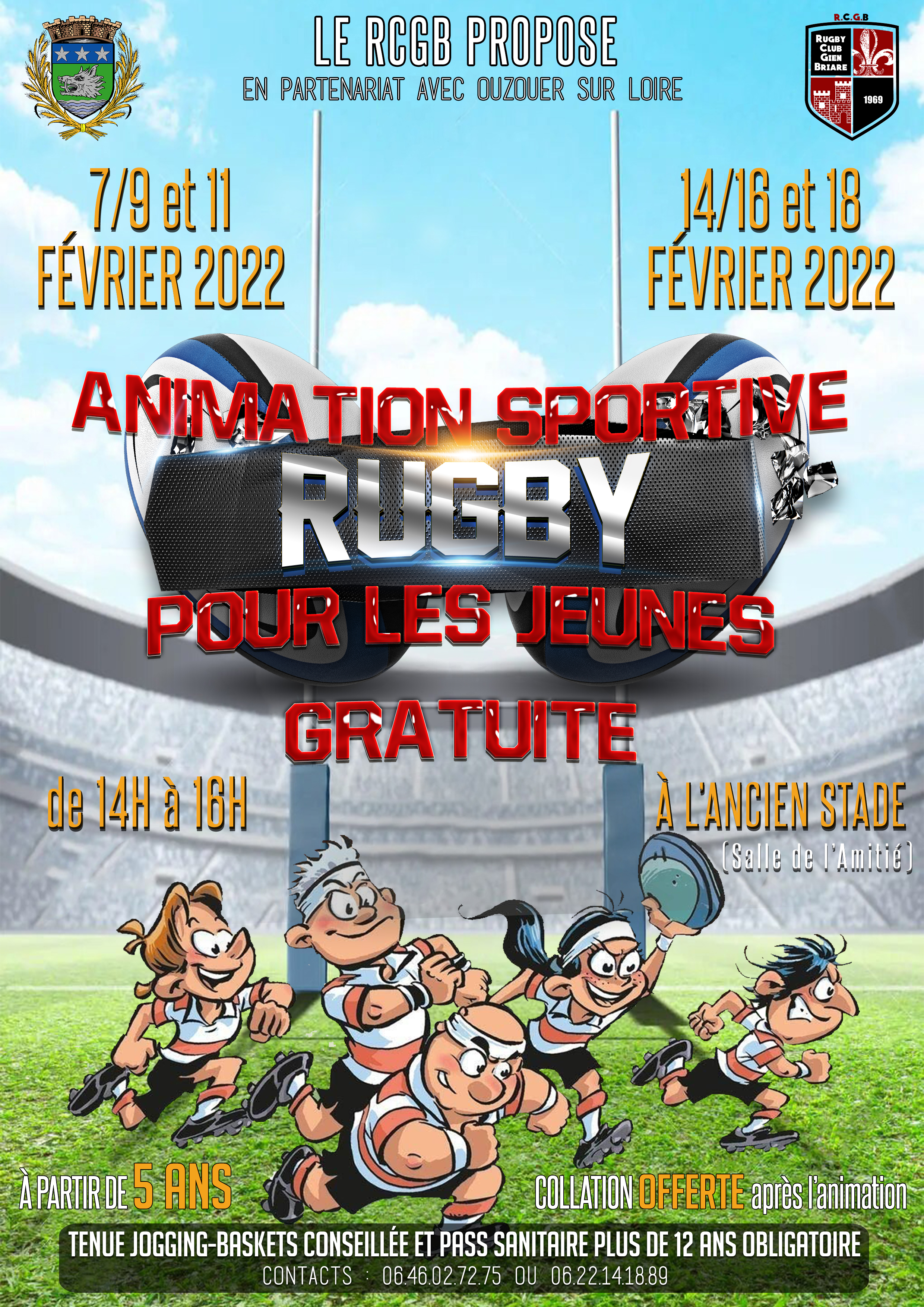 AFFICHE RUGBY